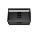 OTTI LAGUNA BLACK AMERICAN OAK 750MM SINGLE BOWL WALL HUNG VANITY