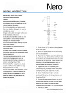 NERO MECCA Basin Mixer