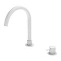 NERO MECCA Hob Basin Mixer Round Swivel Spout