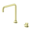 MECCA Hob Basin Mixer Square Swivel Spout