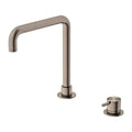 MECCA Hob Basin Mixer Square Swivel Spout