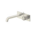 NERO MECCA WALL BASIN/BATH MIXER HANDLE UP 120/160/185/230/260MM