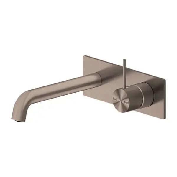 NERO MECCA WALL BASIN/BATH MIXER HANDLE UP 120/160/185/230/260MM