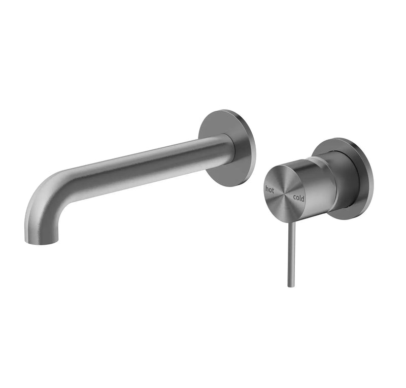 NERO MECCA WALL BASIN/BATH MIXER SEPARATE BACK PLATE