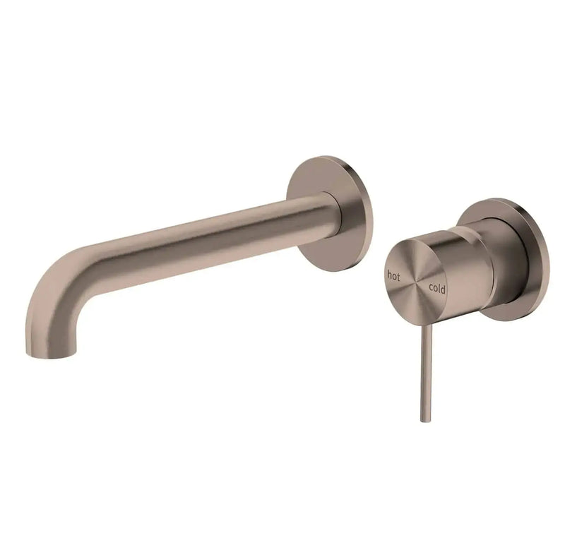 NERO MECCA WALL BASIN/BATH MIXER SEPARATE BACK PLATE