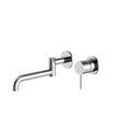 NERO MECCA Wall Basin/Bath Mixers Swivel spout 225mm