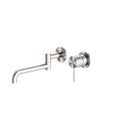 NERO MECCA Wall Basin/Bath Mixers Swivel spout 225mm