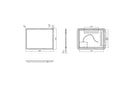 Avia Lumi Wall Mounted LED Mirror