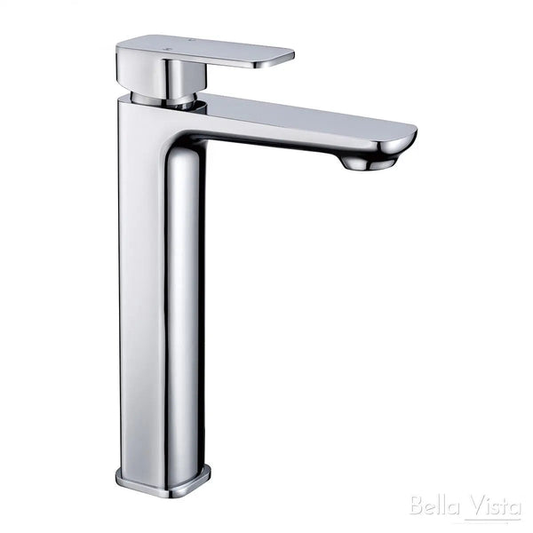 Bella Vista Mia Tall Basin Mixer - Chrome / Matte Black