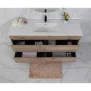 Aulic Max Timber Look Free Standing Vanity 600mm