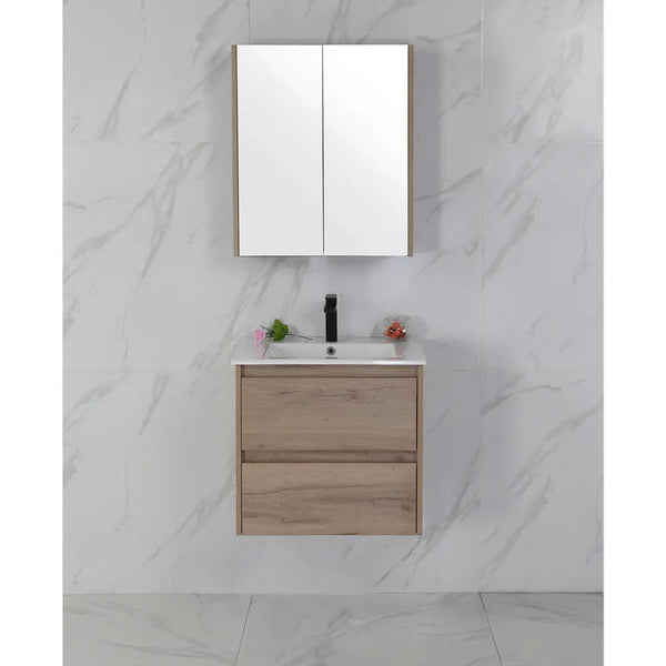 Aulic Max Timber  Look Wall Hung Vanity 600mm