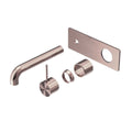 NERO Mecca Wall Basin/Bath Mixer Handle-up Trim Kits Only