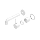 NERO Mecca Wall Basin/Bath Mixer Seperate Back Plate Handle up Trim Kits Only