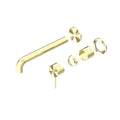 NERO Mecca Wall Basin/Bath Mixer Seperate Back Plate Trim Kits Only