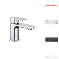 Bella Vista Mia Basin Mixer - Chrome / Matte Black
