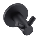 Bella Vista Mica Matte Black Double Robe Hook