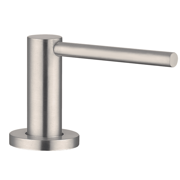 Bella Vista Mica Brushed Nickel Soap Dispenser