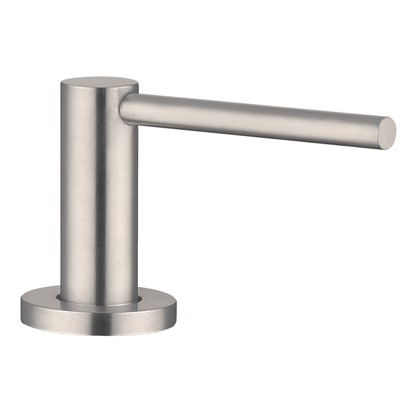 Bella Vista Mica Brushed Nickel Soap Dispenser