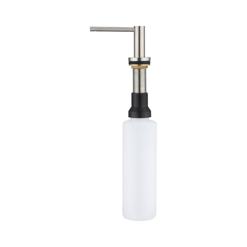 Bella Vista Mica Brushed Nickel Soap Dispenser