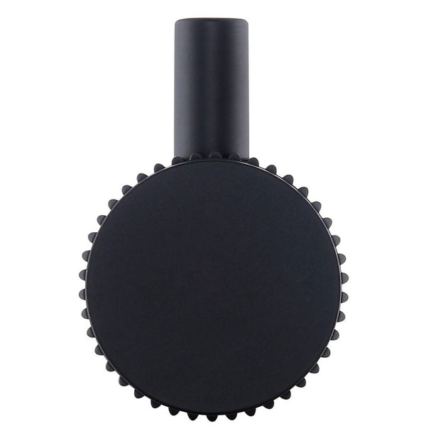 Bella Vista Mica Fluted Matte Black Robe Hook