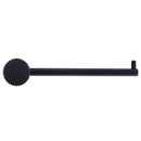 Bella Vista Mica Fluted Matte Black Toilet Paper Holder