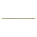 Bella Vista Mica Fluted French Gold Double Towel Rail - 800mm