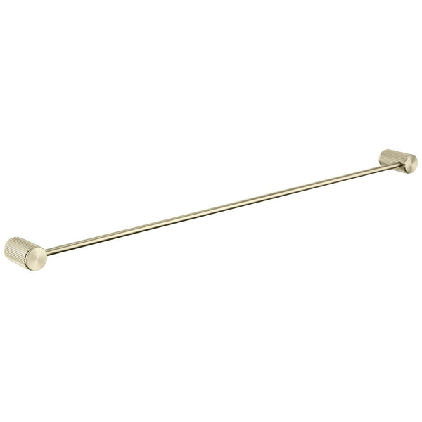 Bella Vista Mica Fluted French Gold Single Towel Rail - 800mm
