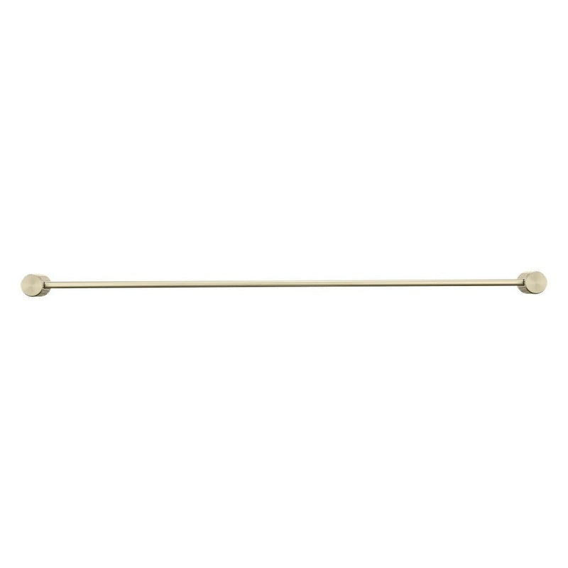 Bella Vista Mica Fluted French Gold Single Towel Rail - 800mm