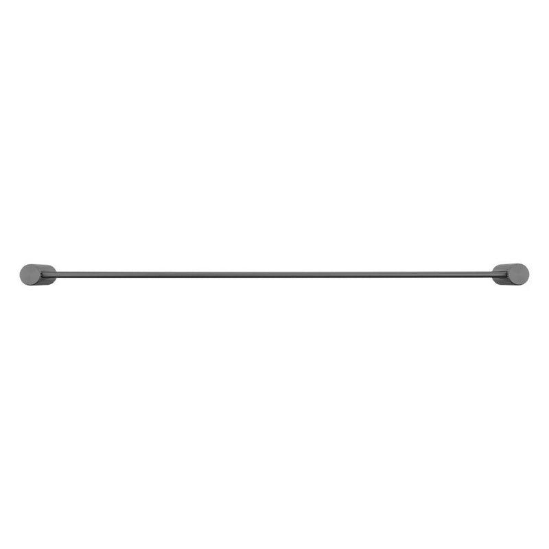 Bella Vista Mica Fluted Gun Metal Double Towel Rail - 800mm