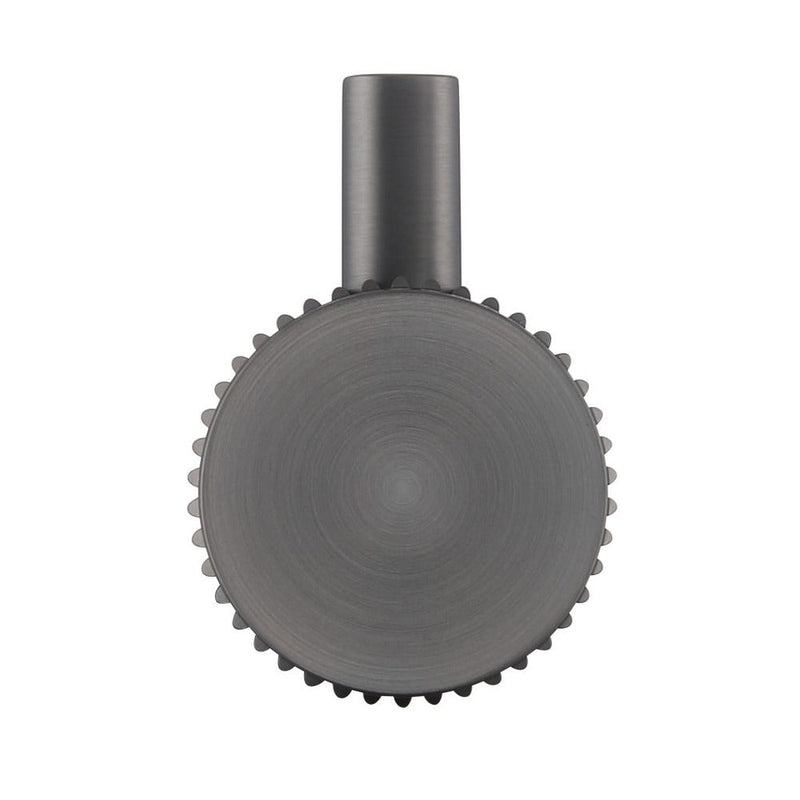 Bella Vista Mica Fluted Gun Metal Robe Hook