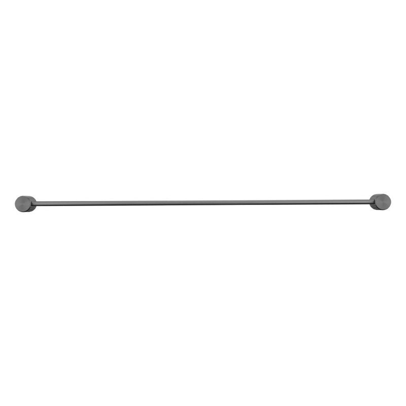 Bella Vista Mica Fluted Gun Metal Single Towel Rail - 800mm