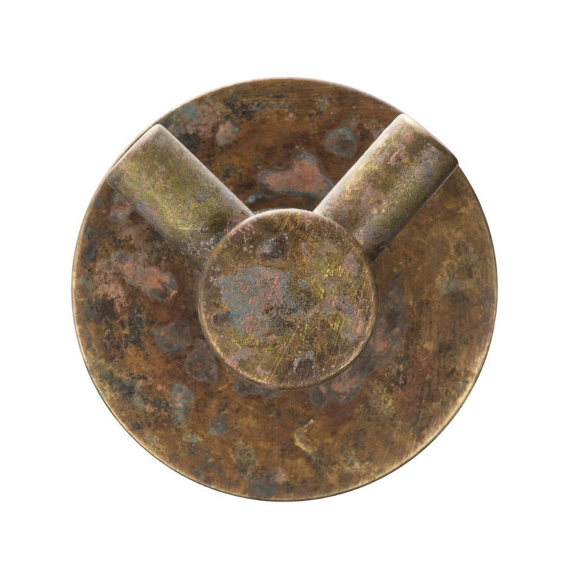 Bella Vista Mica LVB Living Brass Double Robe Hook