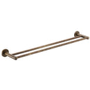 Bella Vista Mica LVB Living Brass Double Towel Rail - 800mm