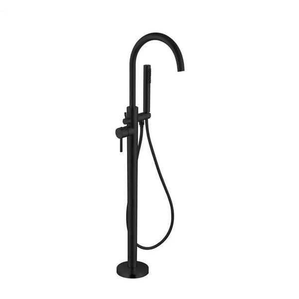 NERO Mecca Round Freestanding Mixer With Hand Shower