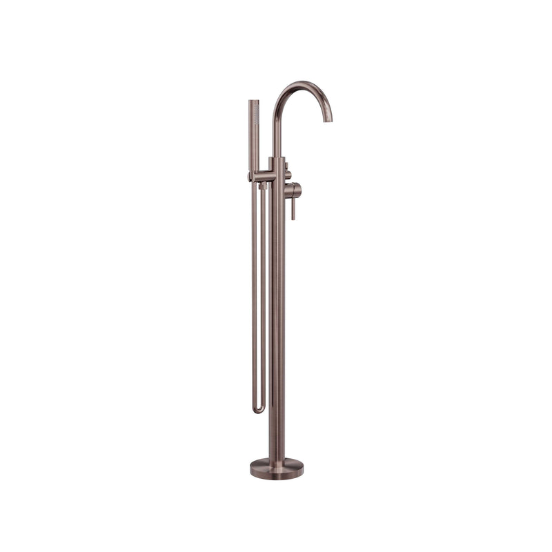 NERO Mecca Round Freestanding Mixer With Hand Shower