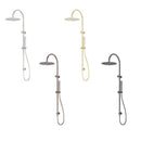 NERO ZEN TWIN SHOWER BRUSHED GOLD