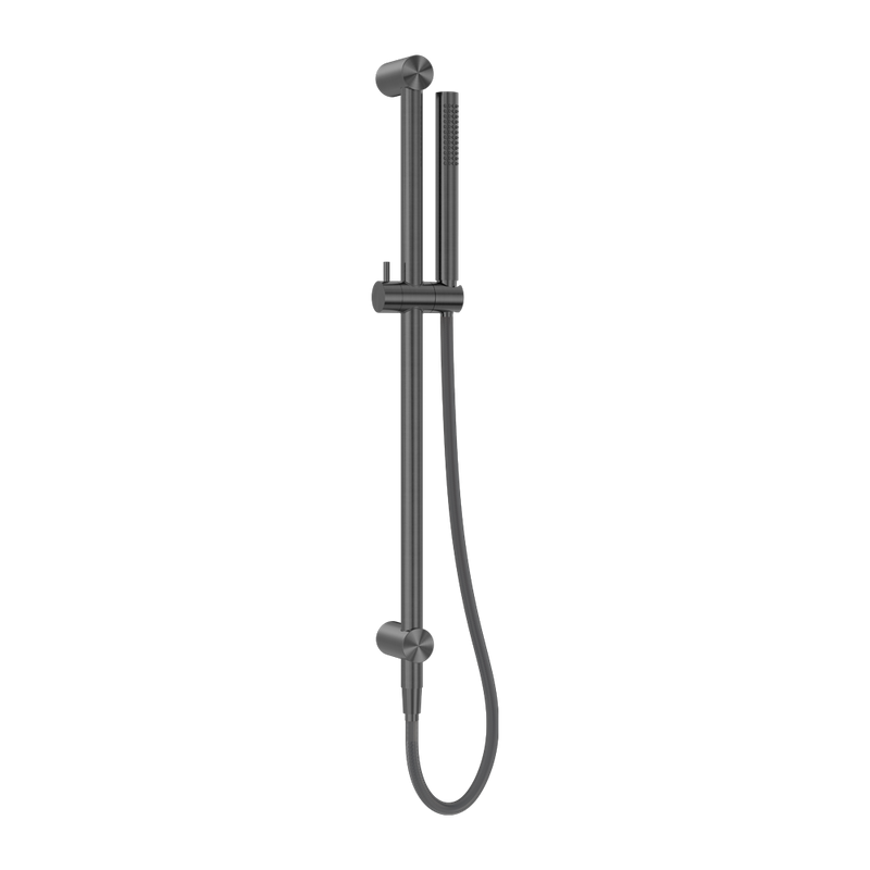 NERO ZEN SHOWER RAIL WITH OUTDOOR SHOWER HOSE GRAPHITE