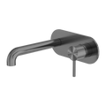 NERO Zen SS316L Wall Basin/Bath Mixer 185mm/230mm Spout