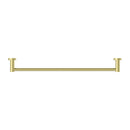 NERO MECCA SINGLE NON-HEATED TOWEL RAIL BRUSHED GOLD (AVAILABLE IN 600MM AND 800MM)