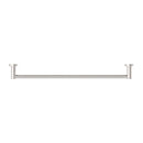 NERO MECCA SINGLE NON-HEATED TOWEL RAIL BRUSHED NICKEL (AVAILABLE IN 600MM AND 800MM)