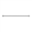 NERO MECCA DOUBLE NON-HEATED TOWEL RAIL CHROME (AVAILABLE IN 600MM AND 800MM)