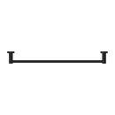 NERO MECCA SINGLE NON-HEATED TOWEL RAIL MATTE BLACK (AVAILABLE IN 600MM AND 800MM)