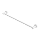 NERO MECCA SINGLE NON-HEATED TOWEL RAIL MATTE WHITE (AVAILABLE IN 600MM AND 800MM)