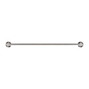 NERO MECCA DOUBLE NON-HEATED TOWEL RAIL BRUSHED NICKEL (AVAILABLE IN 600MM AND 800MM)