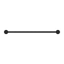 NERO MECCA DOUBLE NON-HEATED TOWEL RAIL MATTE BLACK (AVAILABLE IN 600MM AND 800MM)