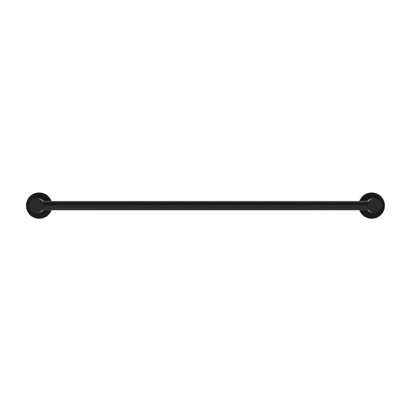 NERO MECCA DOUBLE NON-HEATED TOWEL RAIL MATTE BLACK (AVAILABLE IN 600MM AND 800MM)