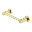 NERO MECCA NON-HEATED HAND TOWEL RAIL 230MM BRUSHED GOLD