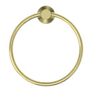 NERO MECCA HAND TOWEL RING BRUSHED GOLD