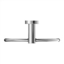 NERO MECCA HAND TOWEL RING CHROME