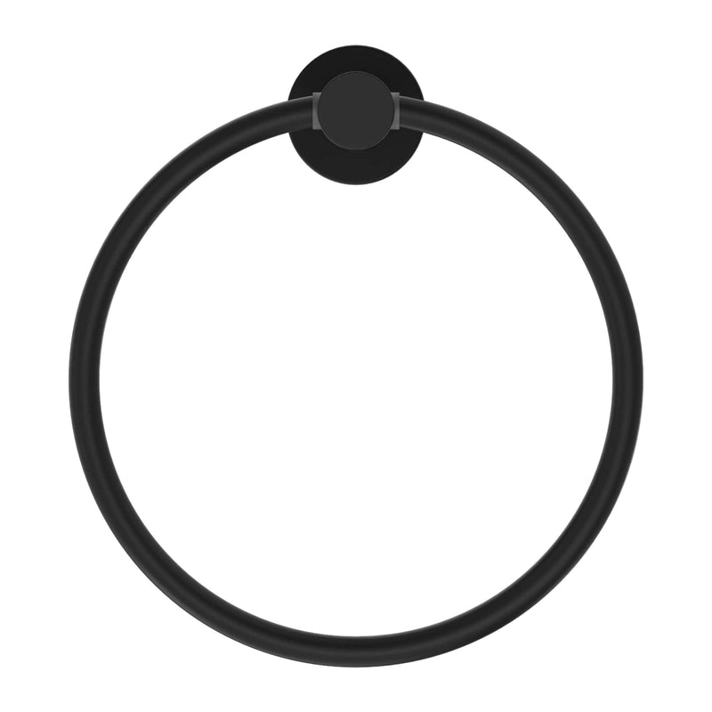 NERO MECCA HAND TOWEL RING MATTE BLACK
